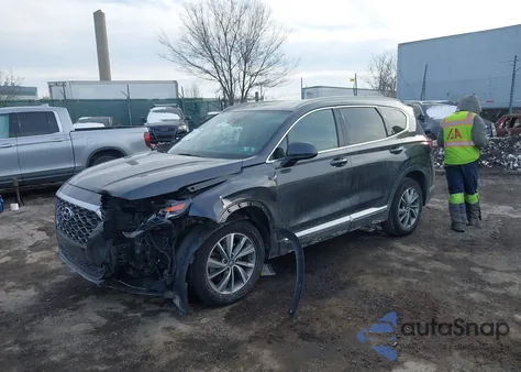 2020 Hyundai Santa Fe Sel из США, поврежденный, VIN 5NMS3CAD3LH196314